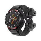 Orologio intelligente da uomo con auricolari TWS, Bluetooth, chiamata, display AMOLED, fitness tracker, monitoraggio della salute, pagamento NFC, orologio intelligente