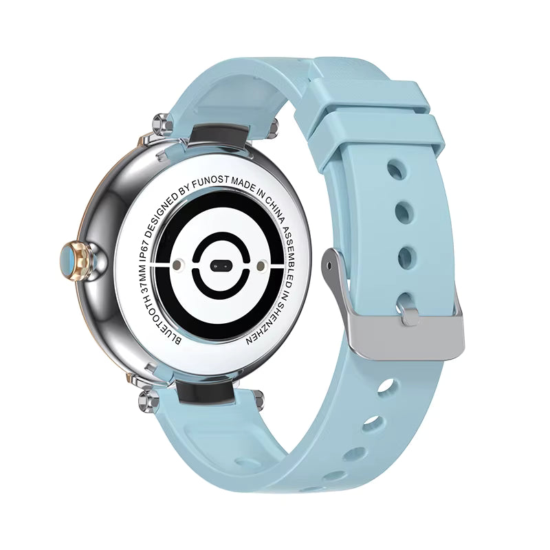 Orologio intelligente da donna con monitoraggio della frequenza cardiaca e della pressione sanguigna, promemoria per chiamate BT SmartWatch