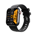 Orologio intelligente Bluetooth con chiamata, frequenza cardiaca, temperatura corporea, assistente vocale, braccialetto intelligente, orologio intelligente sportivo