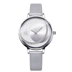 Shengke Luxury Brand Women Quartz Watch Crystal Lady Watches Mesh Belt Quartz Wrist Watches Rhinestone ladies watch