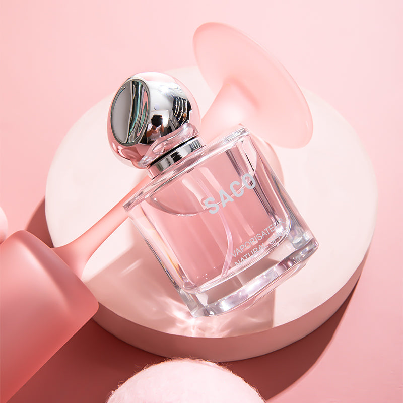 SACO Women's Perfume Long-Lasting Light Scent Fresh Natural Long Lasting Fragrance Eau De Parfum 50ml Floral Fragrance 