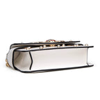 Women's Pearl Shoulder Crossbody Small Handbag Large Capacity PU Leather Shoulder Bag Women Square Clutch Handbag