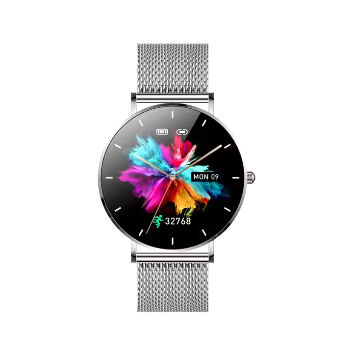 T8 Women's AMOLED Smart Watch Call Remind Ladies Physiologic Function Clock Sport Bracelet Health Track Waterproof Smartwatch