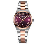 CURREN 9095 Luxury Women Watches Fashion Casual Ladies Stainless Steel Quartz Wristwatches Life Waterproof Women Watch