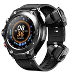 Orologio intelligente T92, auricolari wireless, fitness tracker, musica, promemoria intelligente, chiamata vocale, frequenza cardiaca, pressione sanguigna, orologio intelligente da uomo