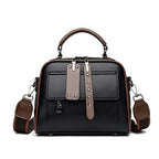 Women's Classic Crossbody Bag PU Leather Messenger Bags Shoulder Handbag Zipper Closure Good Quality Handbags