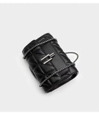 Women's Fashionable Shoulder Bag Original Leather Large Capacity Crossbody Bag Zipper Pocket Magnetic Buckle Women's Shoulder Bag