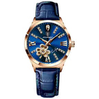 POEDAGAR Women Quartz Watch Top Brand Luxury Ladies Wristwatch Genuine Leather Band Bracelet Classic Women Watch