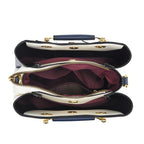 Women's Luxury Handbag PU Leather Multi Zipper Pocket Large Capacity Women's One Shoulder Portable Messenger Bag