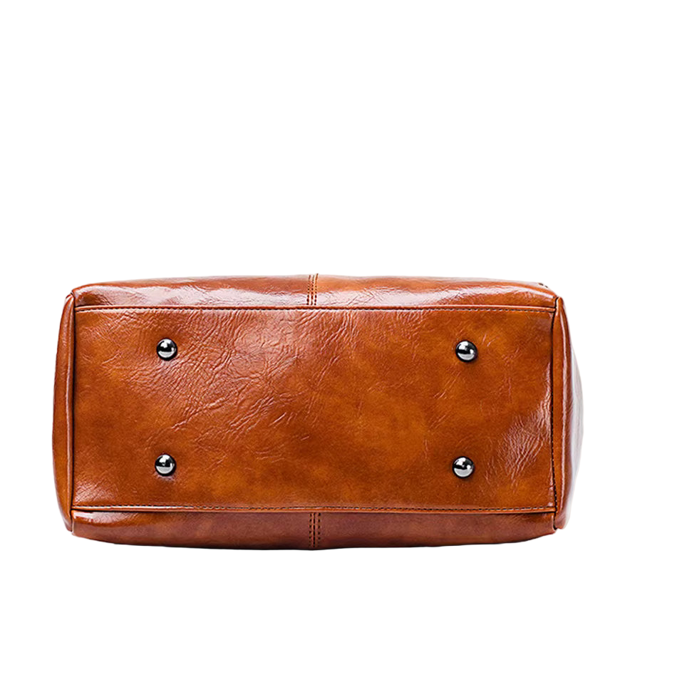 Fahionable Women's Soft Leather Handbag Crossboday Bag Luxury Shoulder Handbags Large Capacity Women Shoulder Bags - Acquisti Online