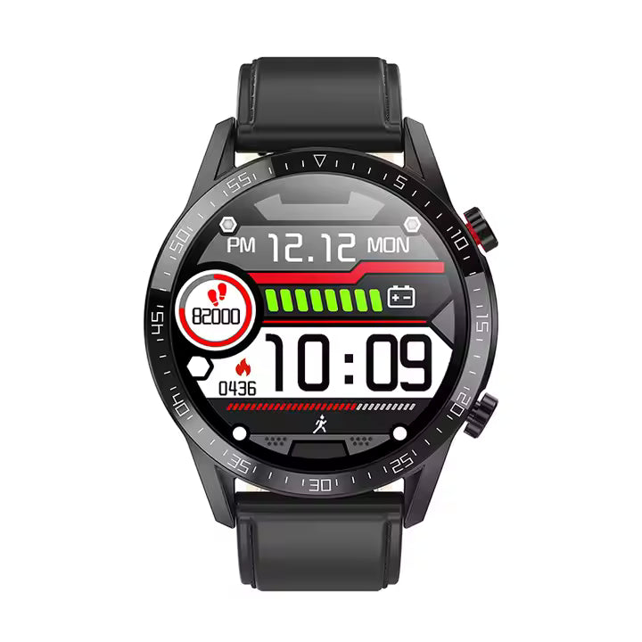 Smart Watch BT Call Fitness Track Smart Reminder Watch IP68 Waterproof ECG PPG Blood Pressure Fitness Track Smart Watch
