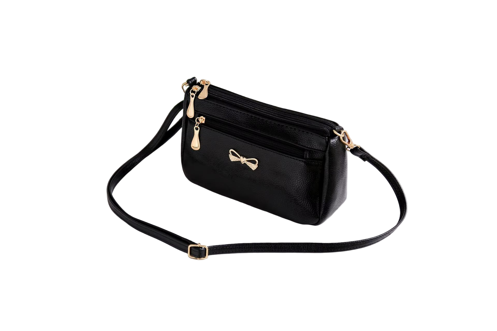 Women's Fashionable Atmospheric Messenger Bag PU Leather Purse Shoulder Bags Cute Handbag Clutch Crossbody Bag