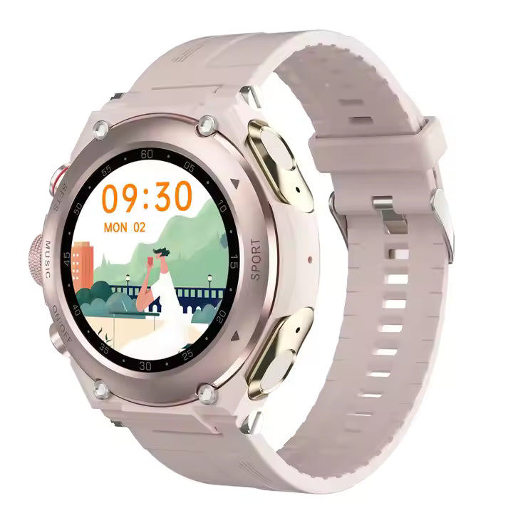 Orologio intelligente T92, auricolari wireless, fitness tracker, musica, promemoria intelligente, chiamata vocale, frequenza cardiaca, pressione sanguigna, orologio intelligente da uomo