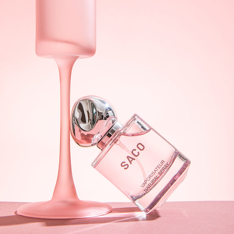SACO Women's Perfume Long-Lasting Light Scent Fresh Natural Long Lasting Fragrance Eau De Parfum 50ml Floral Fragrance 