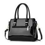 Women's Handbag PU Leather Premium Handbag 2-piece Set Shoulder Bag Large Capacity Crossbody Bag Women's Handbag