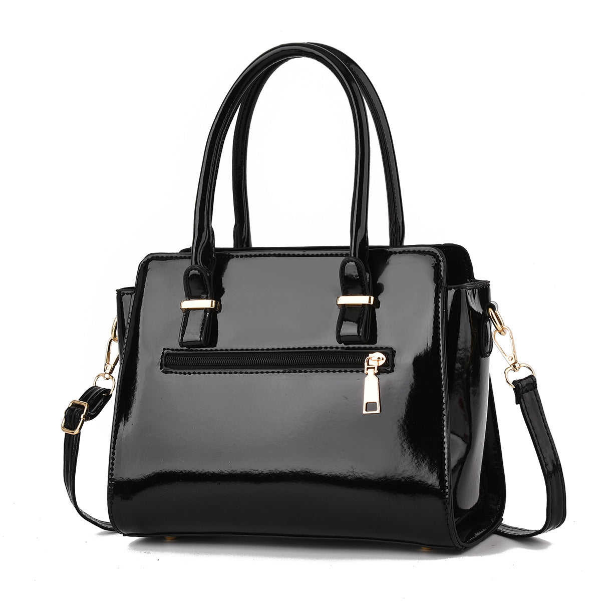 Women's Handbag PU Leather Premium Handbag 2-piece Set Shoulder Bag Large Capacity Crossbody Bag Women's Handbag