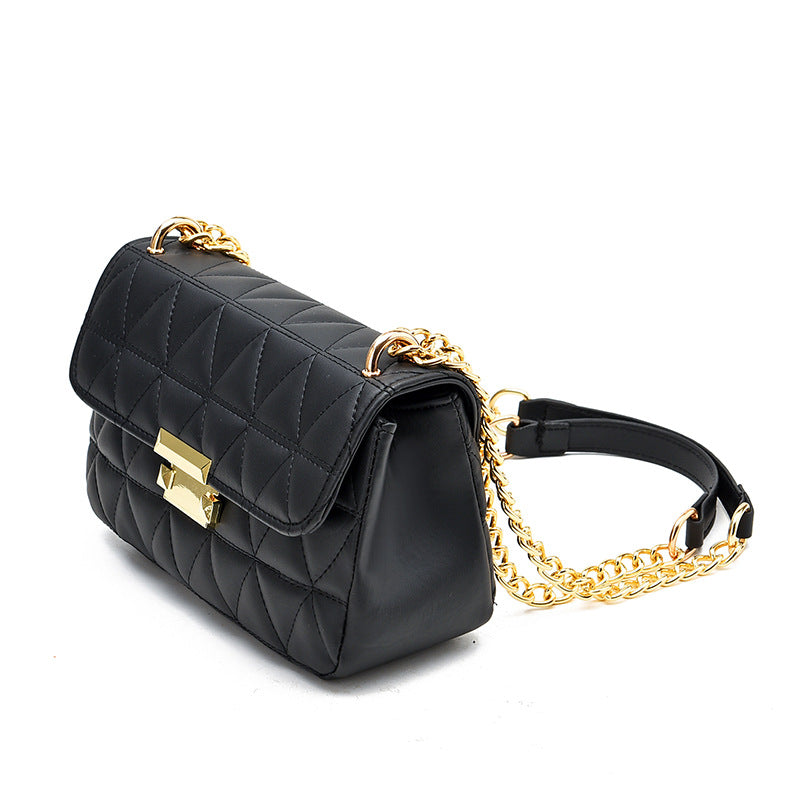 Women Small Fragrance Messenger Bag Mini Crossbody Tote Bag Genuine Leather Single Shoulder Strap Women Bag