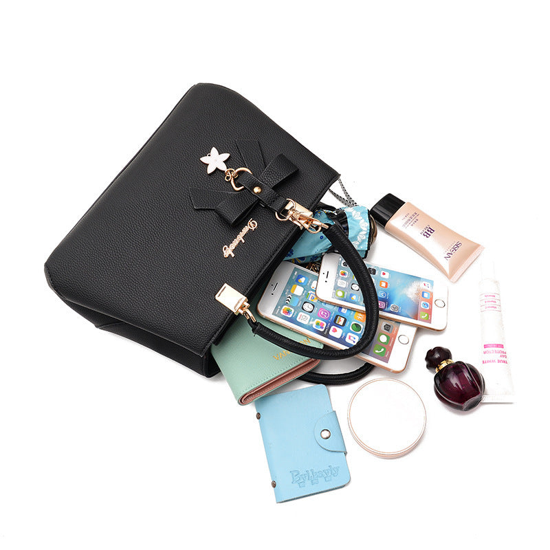 Dames schoudertas met meerdere zakken, grote capaciteit, dames handtas, dames schoudertas, casual messenger bag