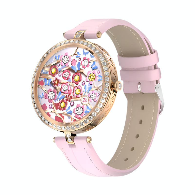 GT10 Women Smartwatch 1.32 Inch Round Full Screen BT Call Heart Rate Monitor Sleep Monitoring Women Fashion Smart Watch