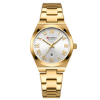 CURREN 9095 Luxury Women Watches Fashion Casual Ladies Stainless Steel Quartz Wristwatches Life Waterproof Women Watch