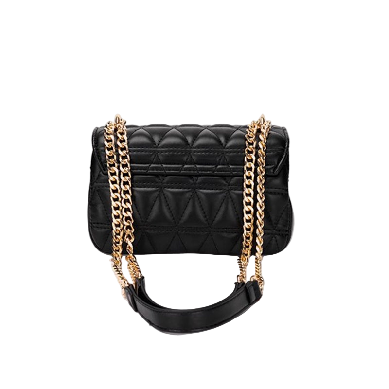 Women Small Fragrance Messenger Bag Mini Crossbody Tote Bag Genuine Leather Single Shoulder Strap Women Bag