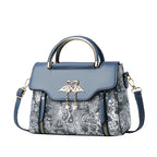 Women's Fashionable Handbag Original Leather Shoulder Bag Multi Zipper Pocket Large Capacity Women's Shoulder Bag