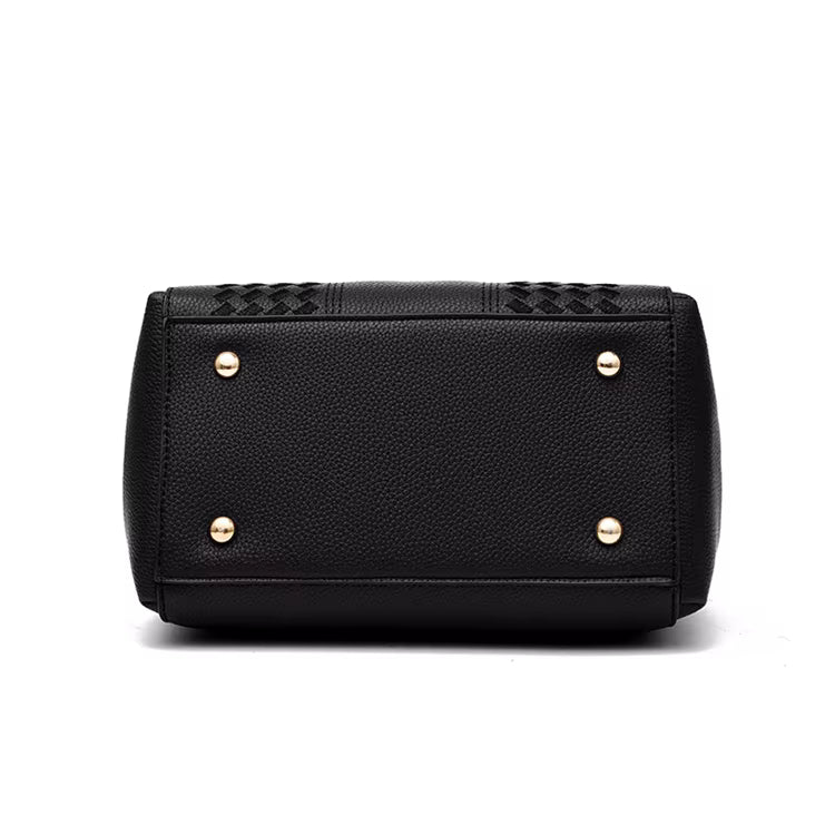 Women's Large Capacity Handbag Multi Pocket Embroidery One Shoulder Strip Crossbody Bag Women's Shoulder Bag