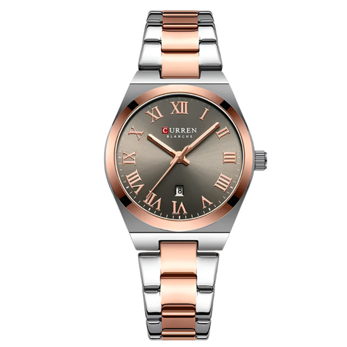 CURREN 9095 Luxury Women Watches Fashion Casual Ladies Stainless Steel Quartz Wristwatches Life Waterproof Women Watch