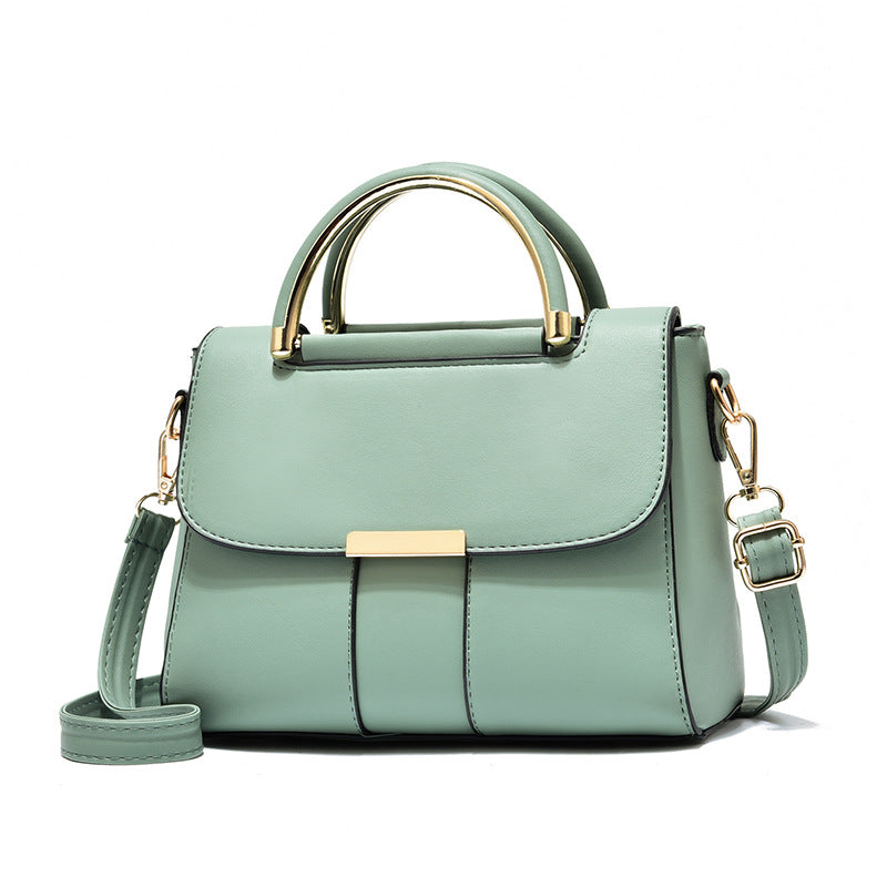 Women's Original Leather Shoulder Messenger Bag Zipper Pocket Large Capacity Handbag Fashion Women's Shoulder Bag