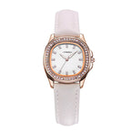 SINOBI Luxury Women Quality Wristwatches Stainless Steel Waterproof Rhinstone Crafted Women's Quartz Watch
