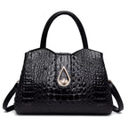 Women's Luxury Handbag Original Leather Multi Pocket Large Capacity Shoulder Crossbody Bag Stylish Women Shoulder Bag