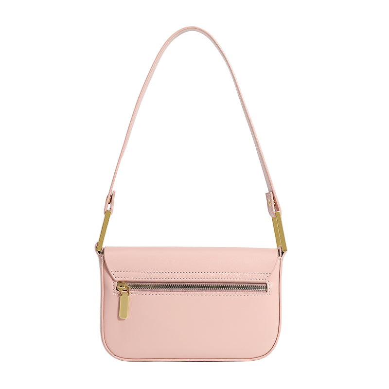 Modieuze schoudertas voor dames, originele leren crossbodytas, all-match messenger bag, kleine vierkante schoudertas voor dames