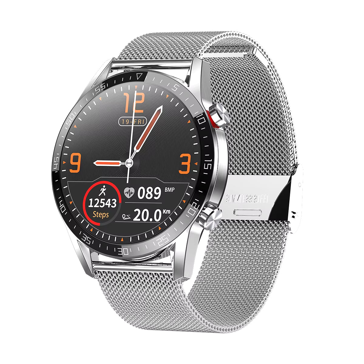 Smart Watch BT Call Fitness Track Smart Reminder Watch IP68 Impermeabile ECG PPG Pressione Sanguigna Fitness Track Smart Watch