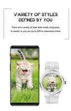 Women's Bluetooth Call Smart Watch Health Monitoring Heart Rate Smart Reminds women smart watch