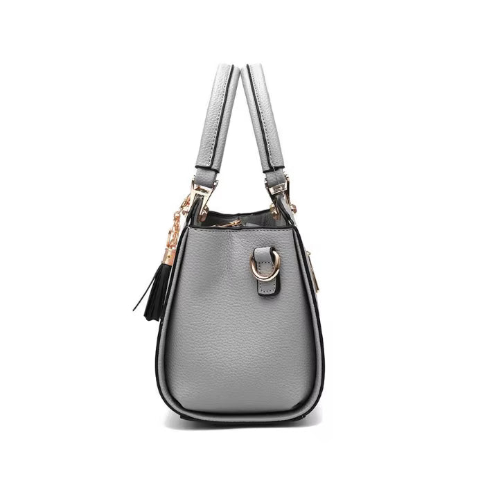 Luxe handtas voor dames, meerdere ritsvakken, grote capaciteit, originele leren crossbodytas, schoudertas voor dames