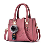 Women's Large Capacity Handbag Multi Pocket Embroidery One Shoulder Strip Crossbody Bag Women's Shoulder Bag