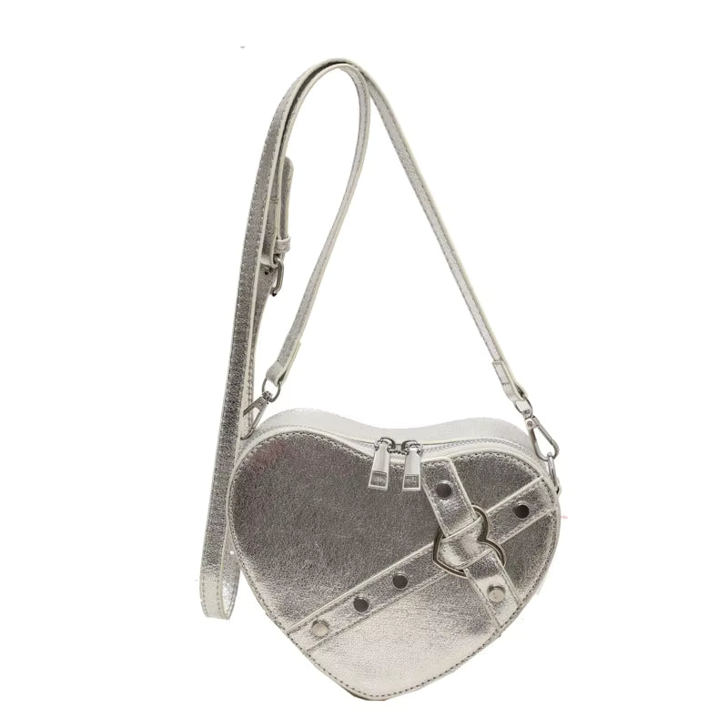 Women's Luxury Women Hand Bags PU Leather Crossbody High grade Heart shaped Box Bag Women Crossbody Bag