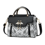 Women's Fashionable Handbag Original Leather Shoulder Bag Multi Zipper Pocket Large Capacity Women's Shoulder Bag