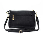 Women Fashion Alligator Pattern Shoulder Messenger Bags PU Leather Handbag Small Phone Purse Crossbody Bag