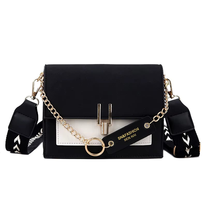 Women's Style All Match One Shoulder Messenger Bag Original Leather Fashion Crossbody Women  Small Square Bag