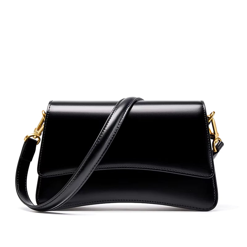 Fashionable Women's Shoulder Bag Small Square Original Leather Large Capacity Crossbody Bag Women's Shoulder Bag
