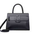Dames handtas modieuze grote capaciteit zwarte dames tas schoudertas vierkante doos vorm dames crossbody tas