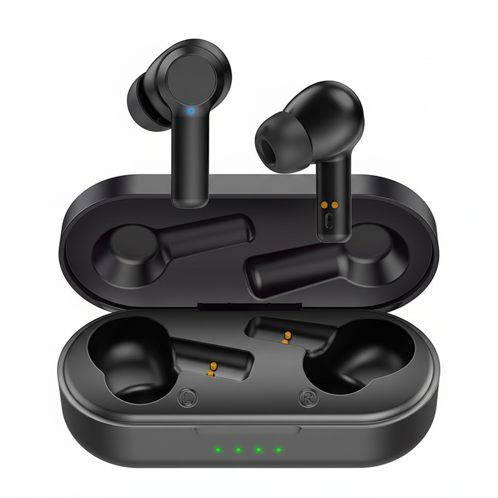 W20 Wireless Earbuds Bluetooth Touch Control Headphone Waterproof ANC Noise Canceling High Quality Bluetooth Earbuds - Acquisti Online