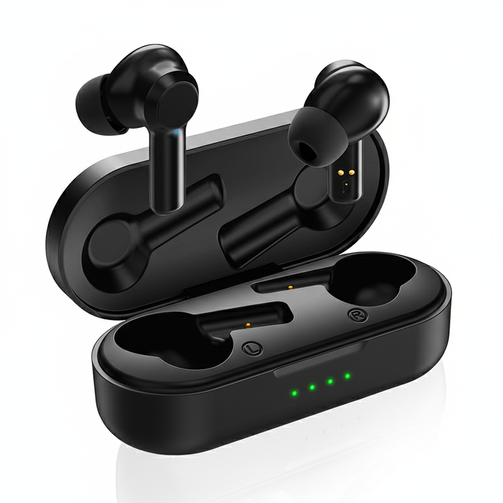 W20 Wireless Earbuds Bluetooth Touch Control Headphone Waterproof ANC Noise Canceling High Quality Bluetooth Earbuds