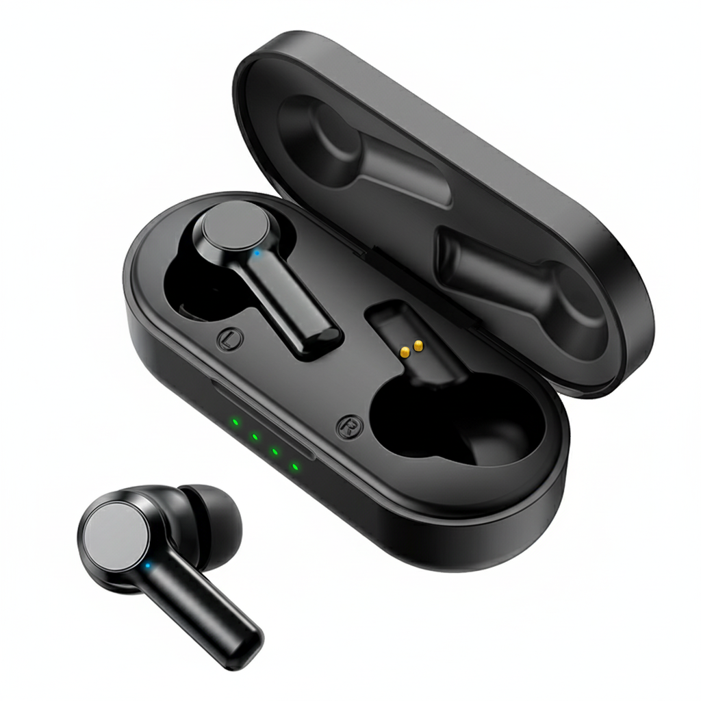 W20 Wireless Earbuds Bluetooth Touch Control Headphone Waterproof ANC Noise Canceling High Quality Bluetooth Earbuds - Acquisti Online