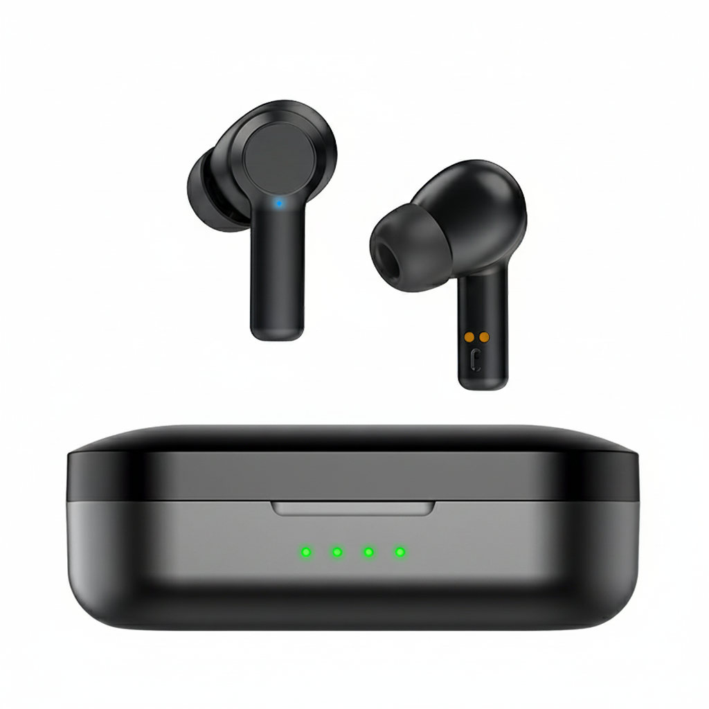 W20 Wireless Earbuds Bluetooth Touch Control Headphone Waterproof ANC Noise Canceling High Quality Bluetooth Earbuds - Acquisti Online