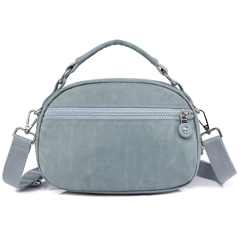 Women's Lightweight Waterproof Crossbody Bag Classic Nylon Handbag Multi Pocket Messenger Sling Shoulder Handbag - Acquisti Online