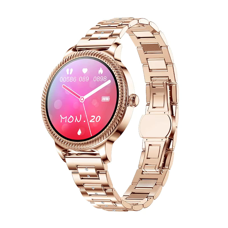 Women's Smart Watch Heart Rate Bluetooth Bt Call Bracelet Sports Watch Smart Watch Smart Reminder Health Track Smartwatch