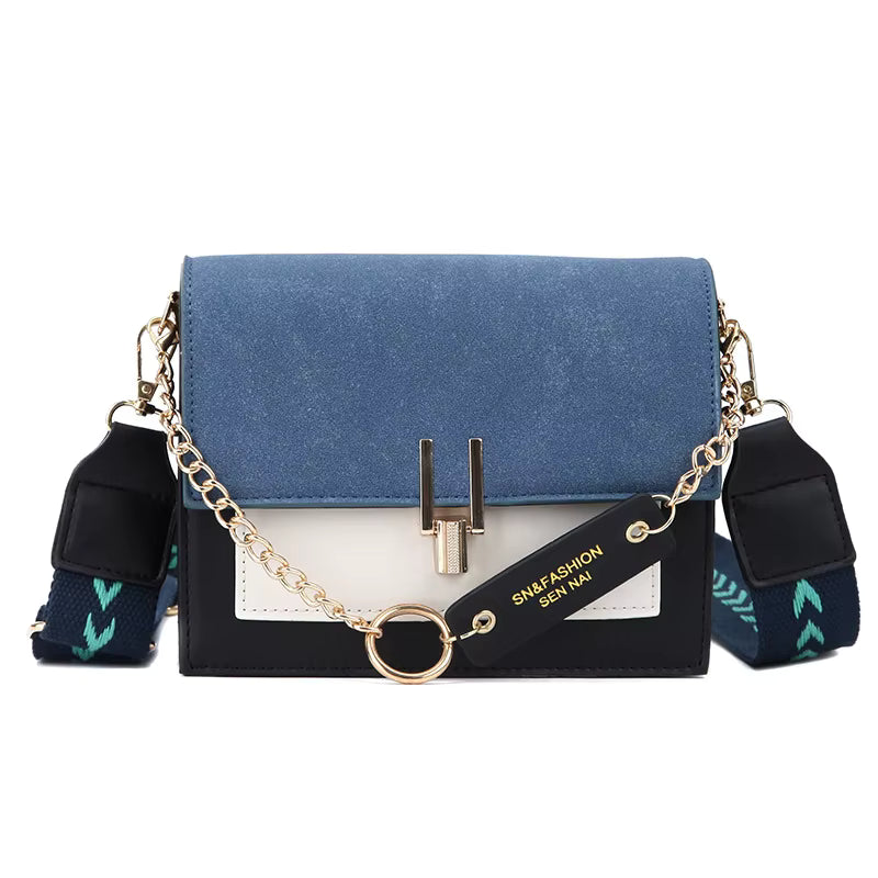 Women's Style All Match One Shoulder Messenger Bag Original Leather Fashion Crossbody Women  Small Square Bag