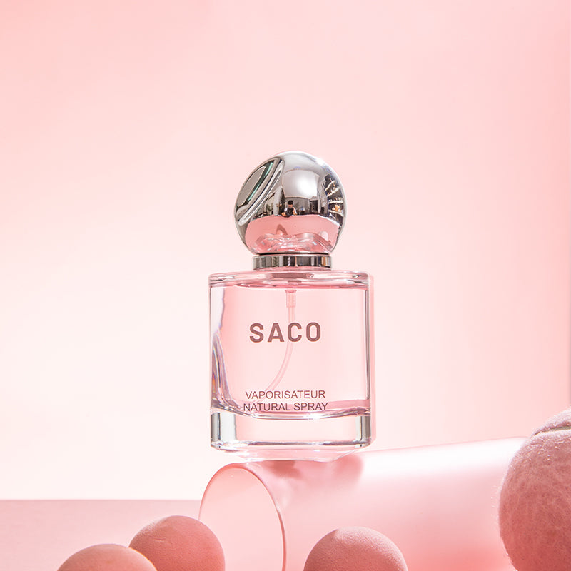 SACO Women's Perfume Long-Lasting Light Scent Fresh Natural Long Lasting Fragrance Eau De Parfum 50ml Floral Fragrance 